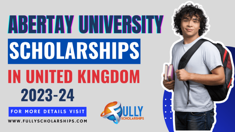 Abertay University UK Scholarships for International Students 2023