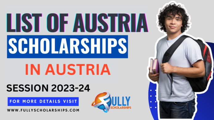 List of Scholarships in Austria without IELTS 2023