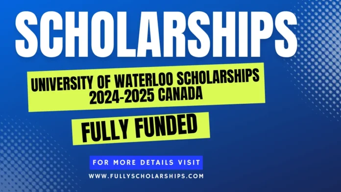 details about University of Waterloo Scholarships 2025 Canada