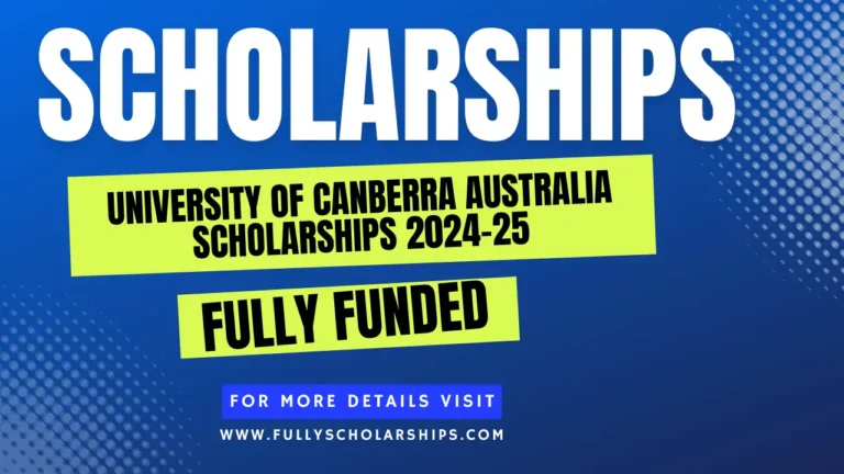 details about University of Canberra Australia Scholarships 2024