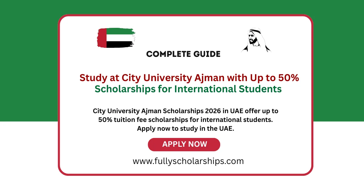 City University Ajman Scholarships 2026 in UAE