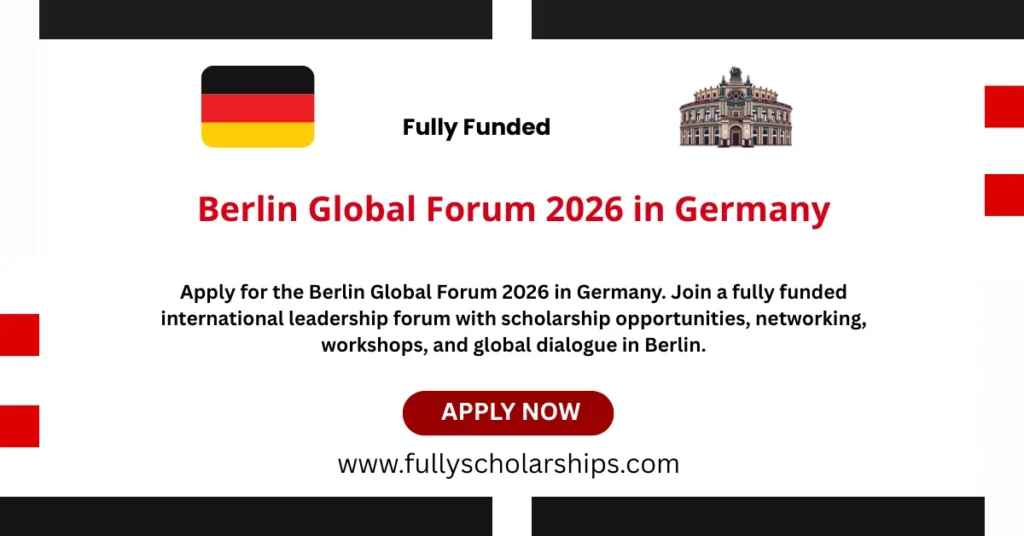 Berlin Global Forum 2026 in Germany