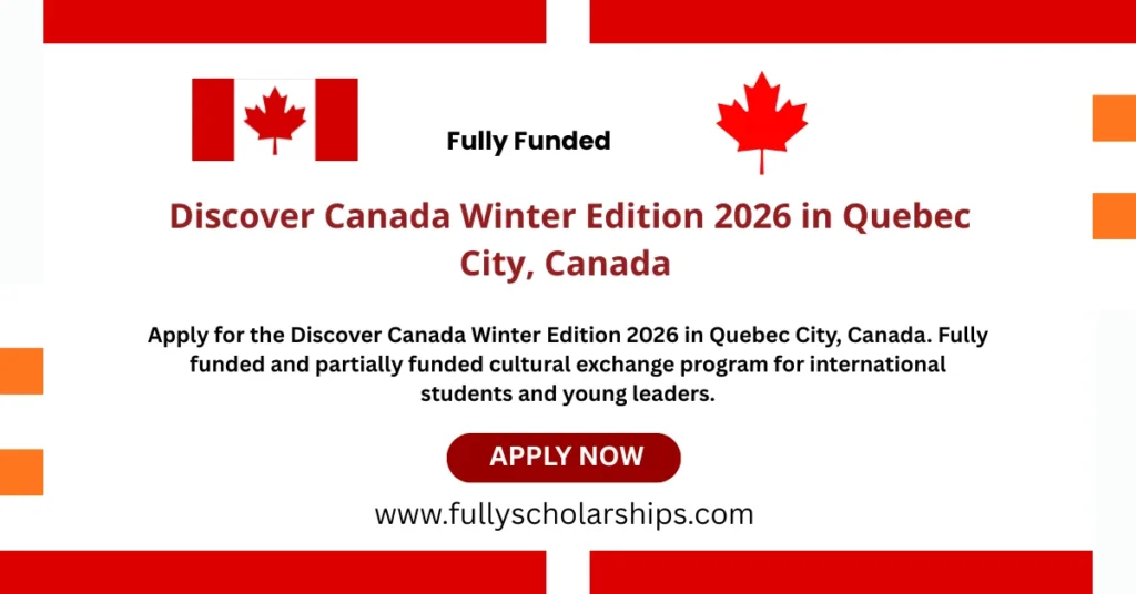 Discover Canada Winter Edition 2026 in Quebec City, Canada
